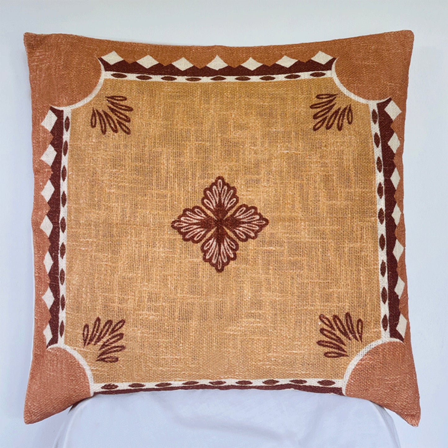 BELLA BLOOM BRONZE PILLOWCASE